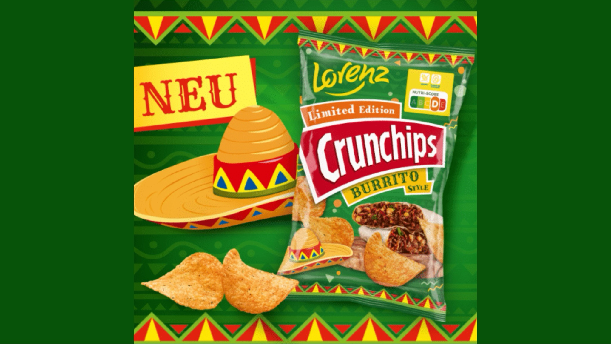 Lorenz Crunchips Burrito Style Limited Edition