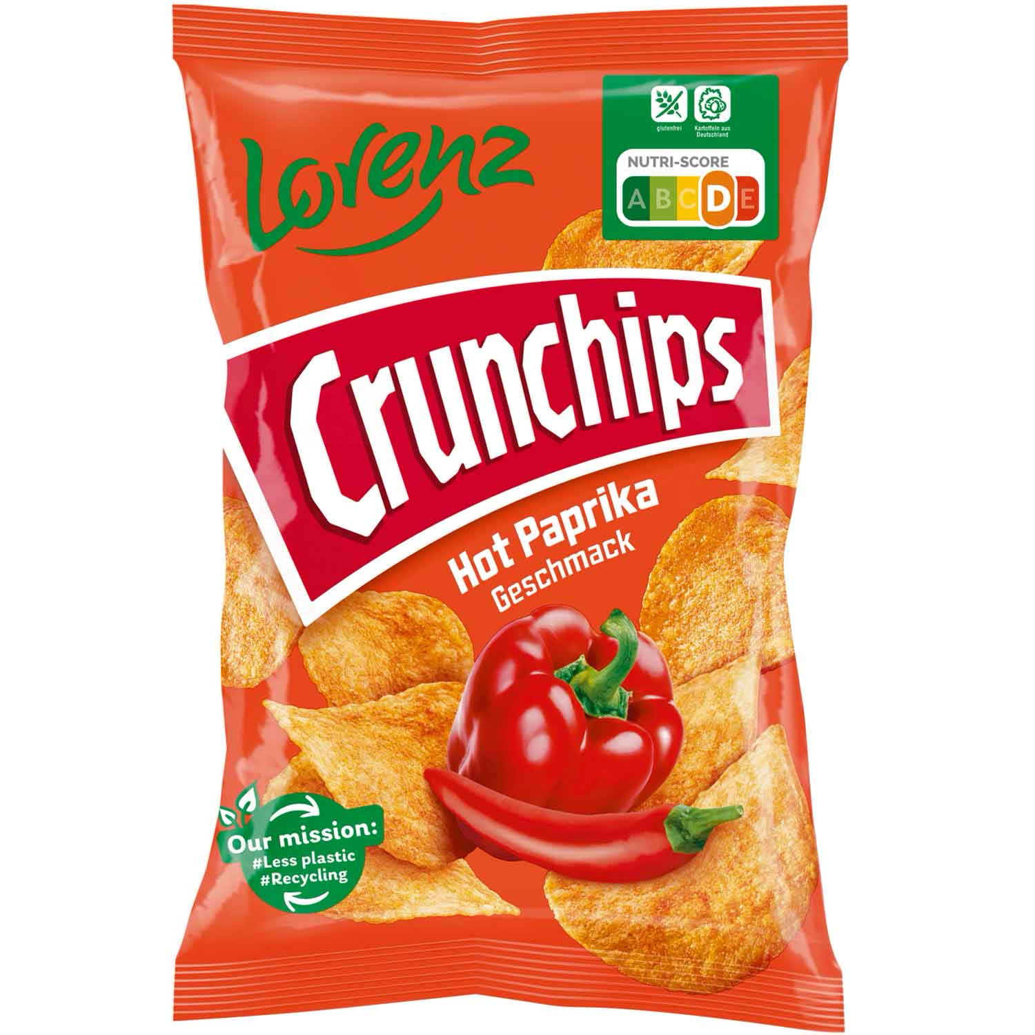 Lorenz Crunchips Hot Paprika