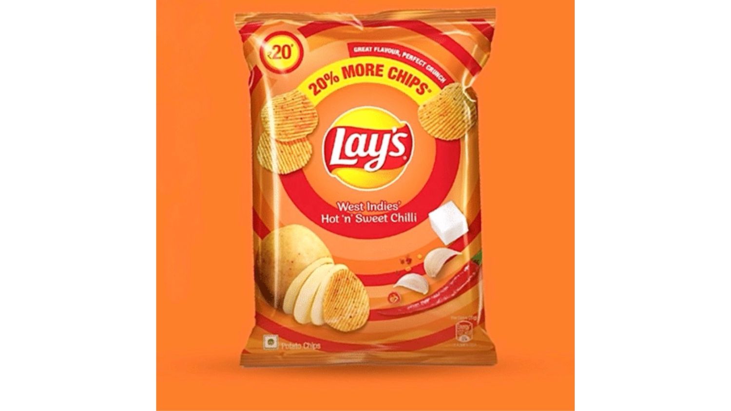 Lay's West Indies Hot n' Sweet Chili 50g Lay's West Indies Hot n' Sweet Chili 50g