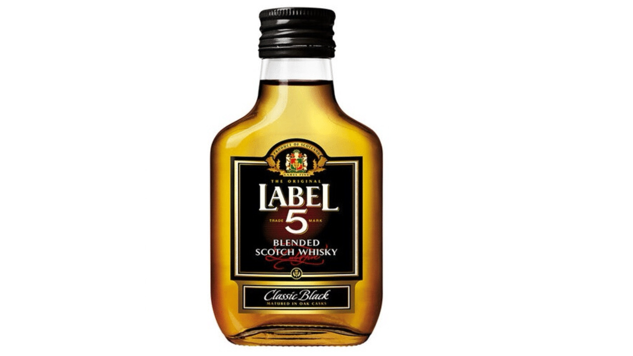 Label 5 Blended Scotch Whisky Classic Black