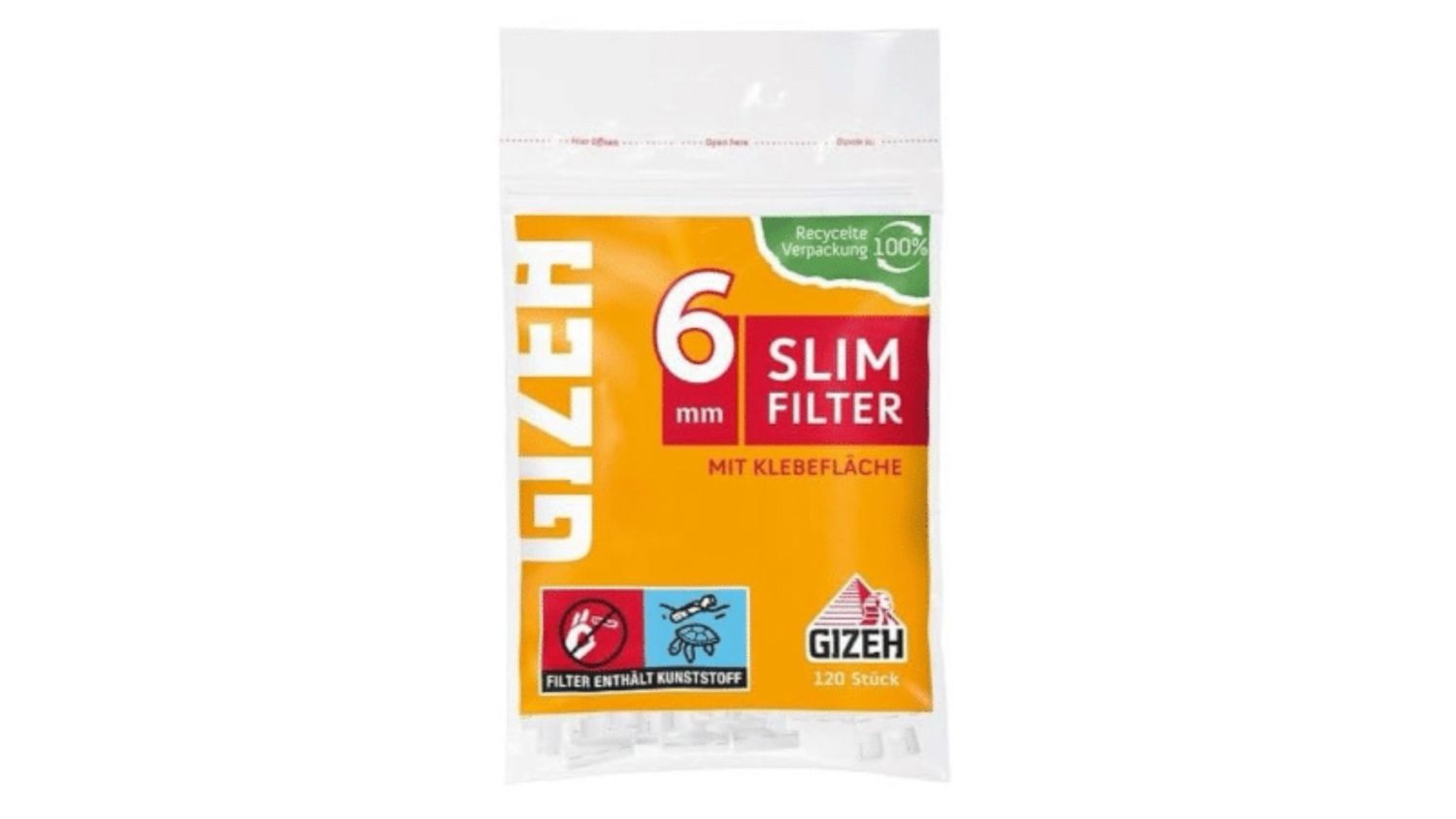Gizeh Filter Slim 6mm