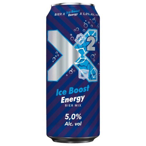 X2 Ice Boost Energy Bier Mix 0.5L