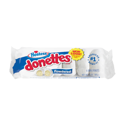 Hostess Donettes Powdered Mini Donuts