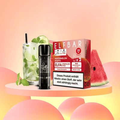 Elfbar Elfa Watermelon Mojito Prefilled Pod 2x2ml