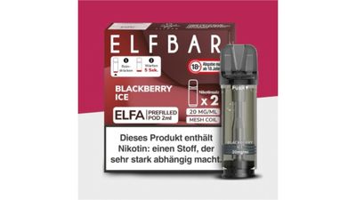 Elfbar Blackberry Ice Pods 2x2ml
