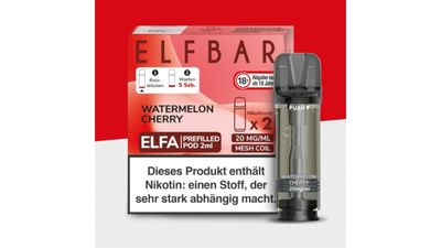 Elfbar Watermelon Cherry Pod 2x2ml