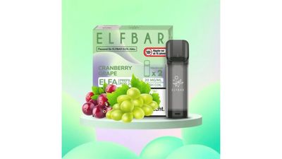Elfbar Cranberry Grape Pod 2x2ml