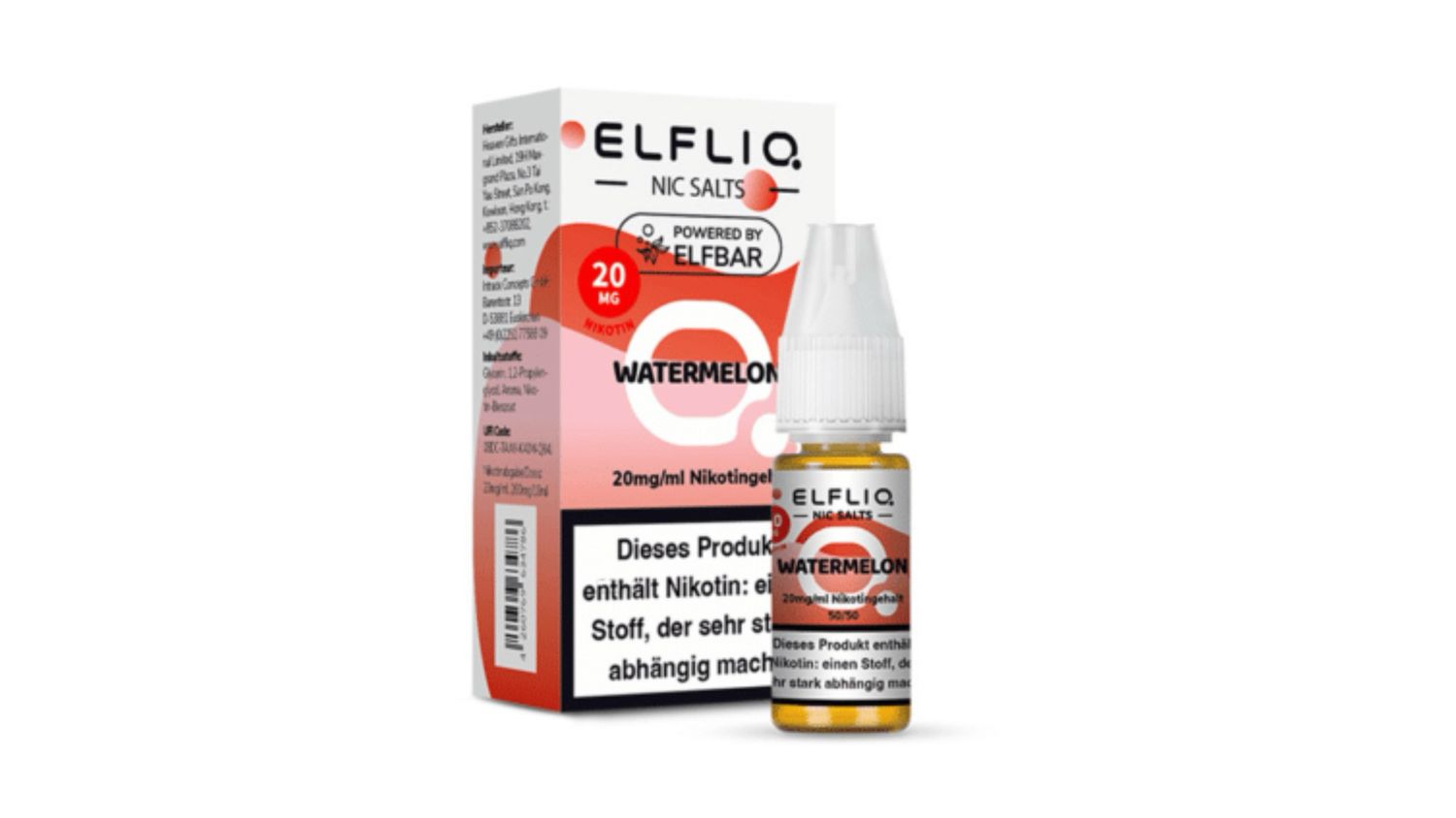 Elfliq by Elfbar Nikotinsalz Liquid Watermelon