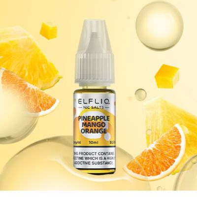 Elfliq by Elfbar Nicsalt Liquid Pineapple Mango Orange