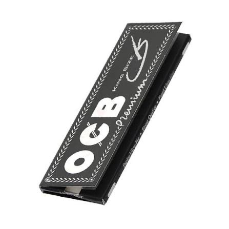 OCB Premium Slim King Size Papers Black ohne Tipps OCB Premium Slim King Size Papers Black ohne Tipps
