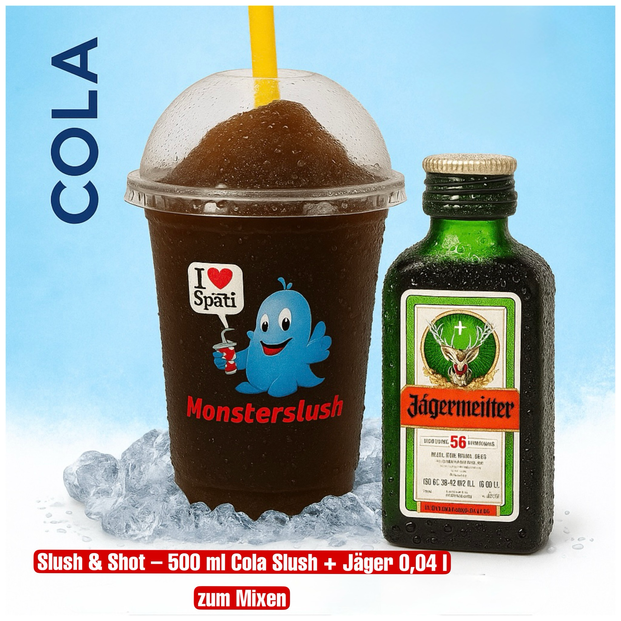 Cola Slush 500 ml /Jäger 0,04 l