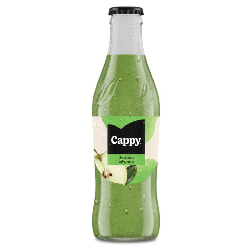 Cappy Grüner Apfel 250 ml (Glas)