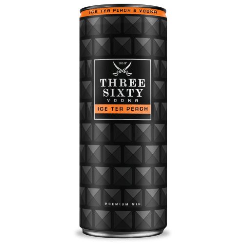 Three Sixty Icetea Peach 0.33l Alc 10% Vol