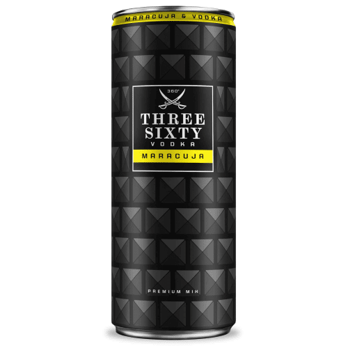 Three Sixty Vodka Maracuja 0,33l 10vol.