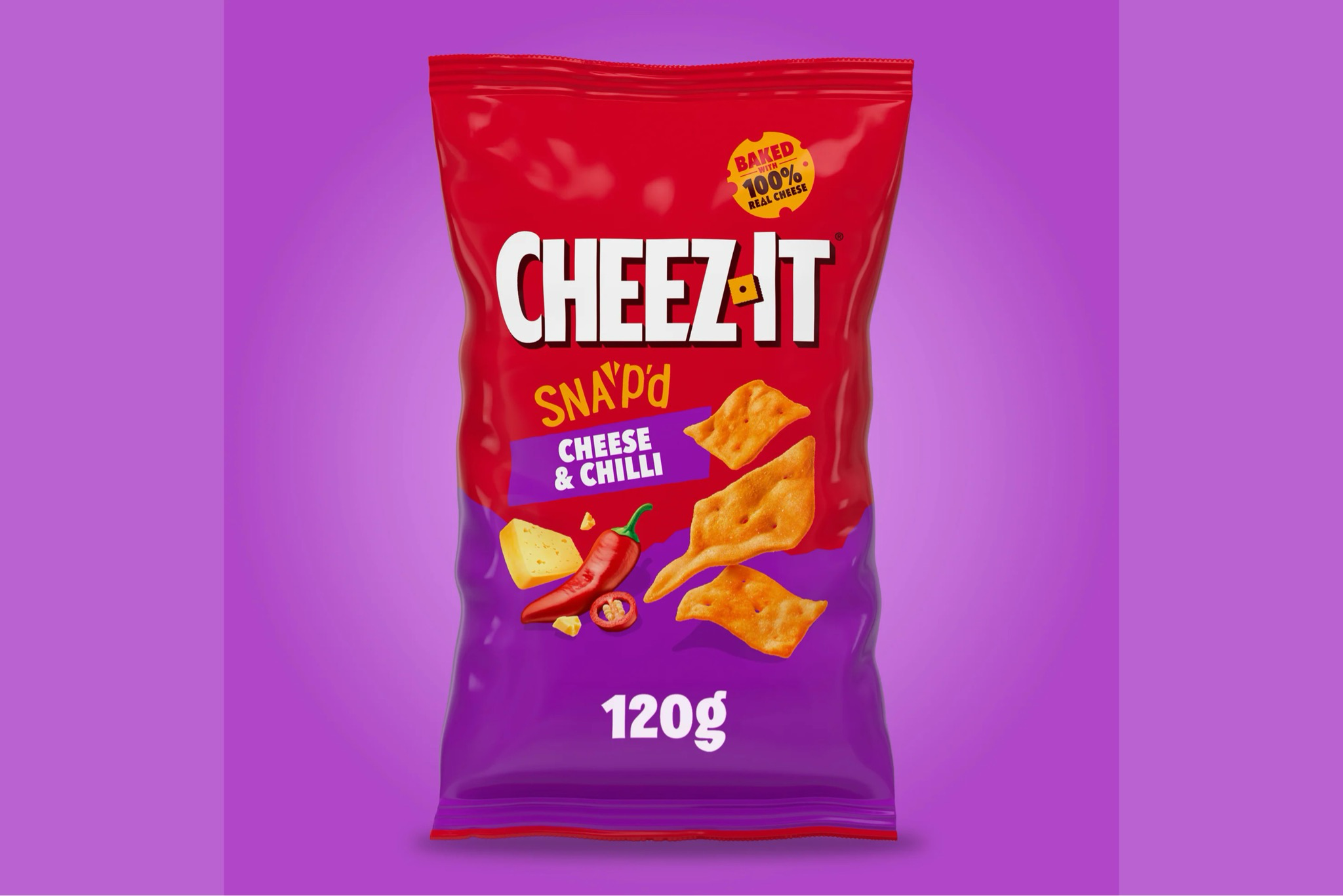 Cheez-it Cheese & Chilli - 120g