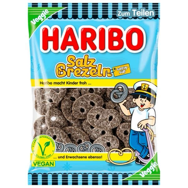 Haribo Salz Brezeln 175g (Helal)