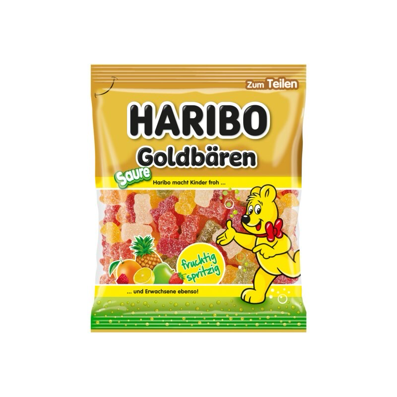 Haribo Goldbären Die Sauren 175g Haribo Goldbären Die Sauren 175g