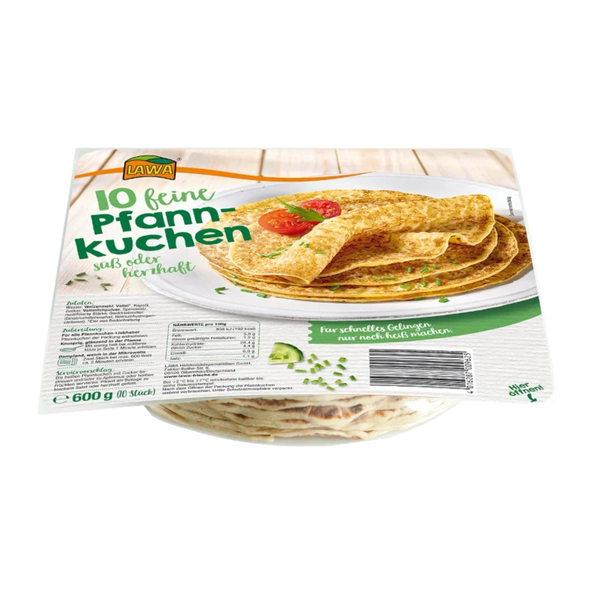 Pfandkuchen Natur 600g