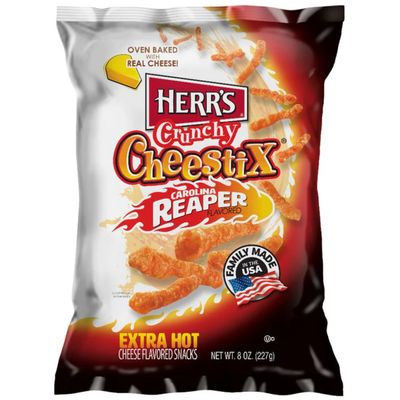 Herr‘s Chruny CheestiX Extra Hot 227g