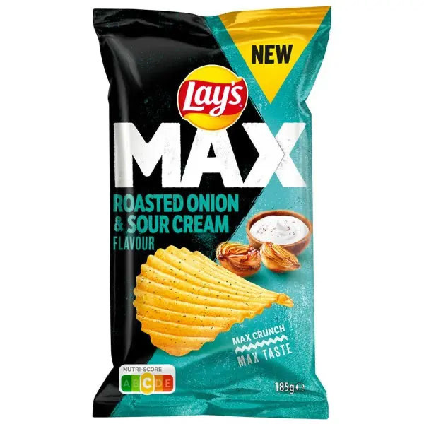 Lay‘s Max Roasted Onion & Sour Cream 110g