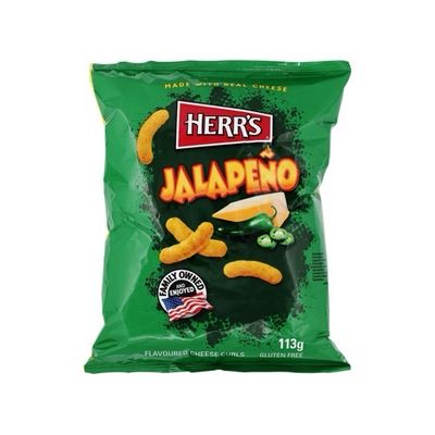 Herrs Jalapeño Curls 113g