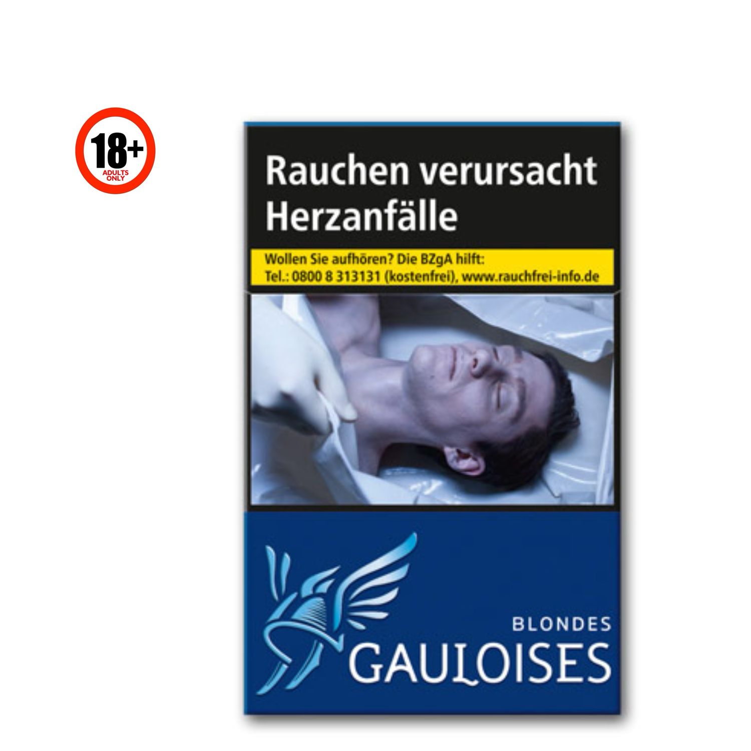 Gauloises Blondes Blau 18+