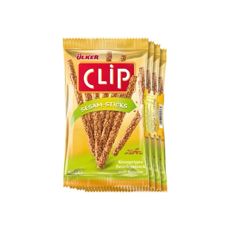 Ülker Clip Sesam-Sticks 4x50g