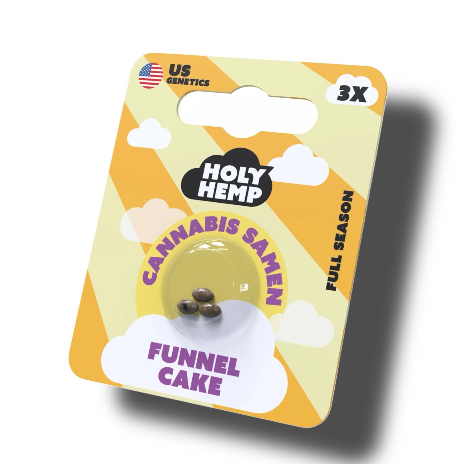 Holy Hemp Cannabis Samen Funnel Cake 3x Holy Hemp Cannabis Samen Funnel Cake 3x
