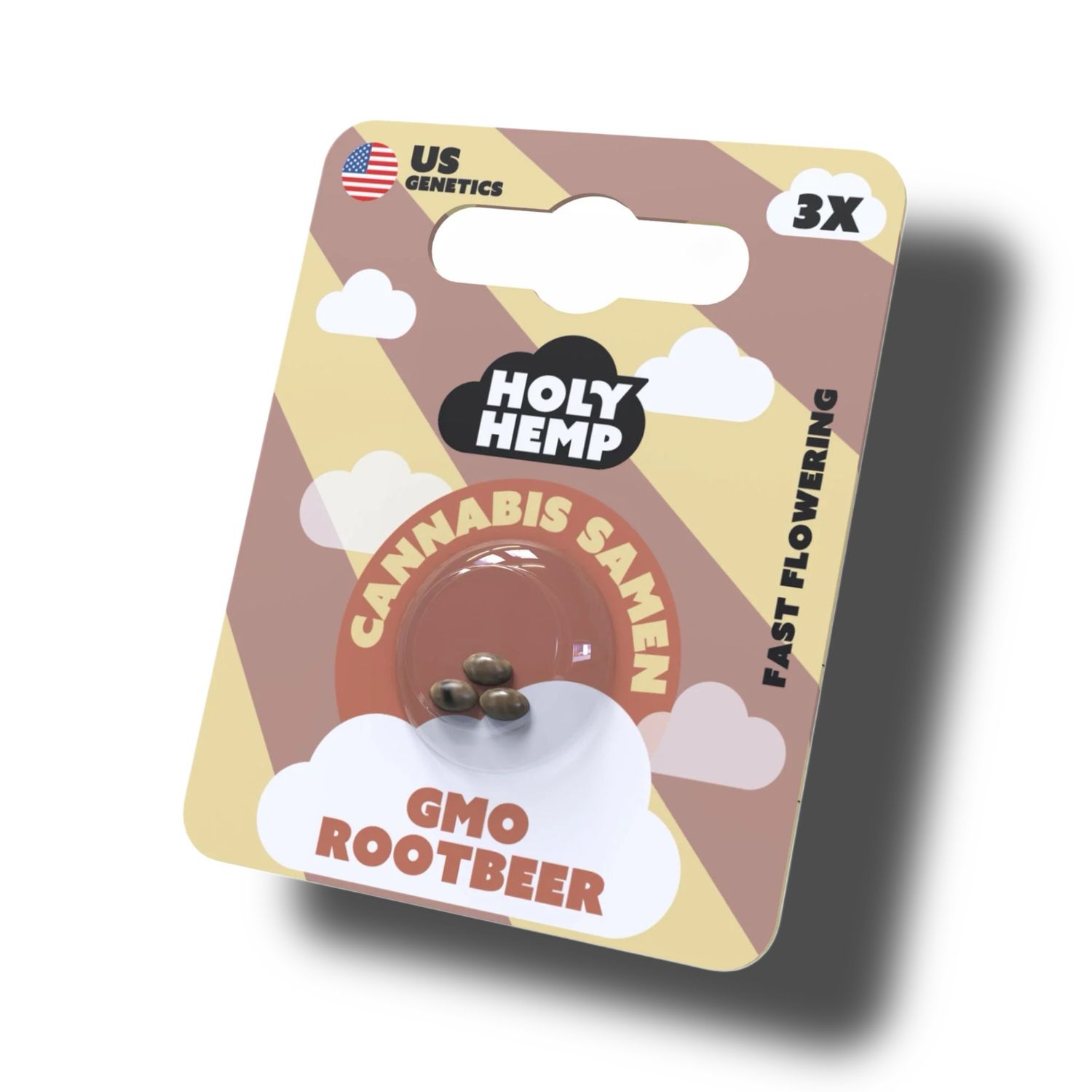 Holy Hemp Cannabis Samen Gmo Rootbeer 3x