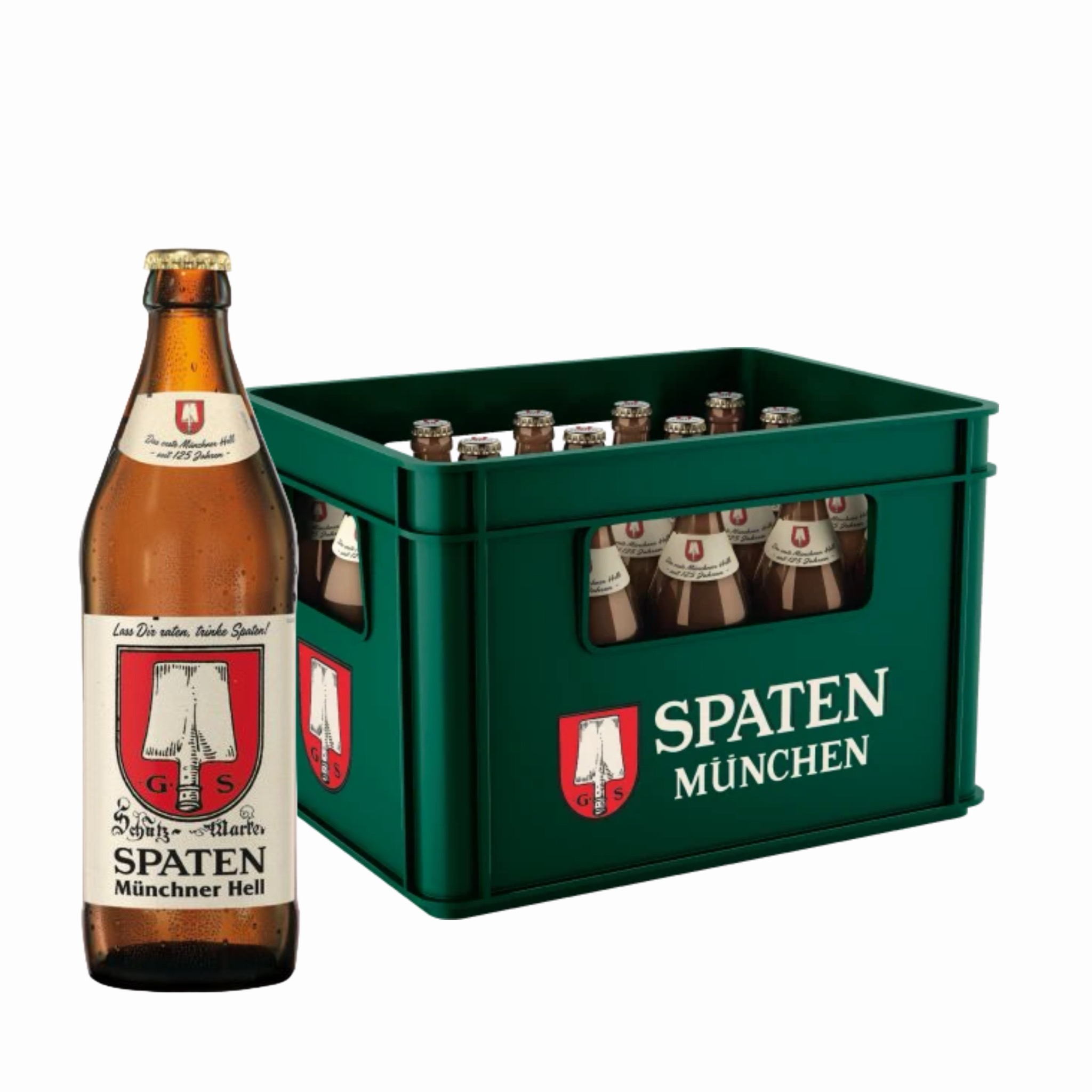 Spaten Münchner Hell – Kasten 20×0,5L | Original Münchner Helles