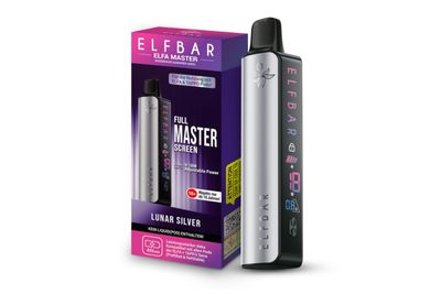 ELFBAR Elfa Master Lunar Silver 850 mAh ELFBAR Elfa Master Lunar Silver 850 mAh