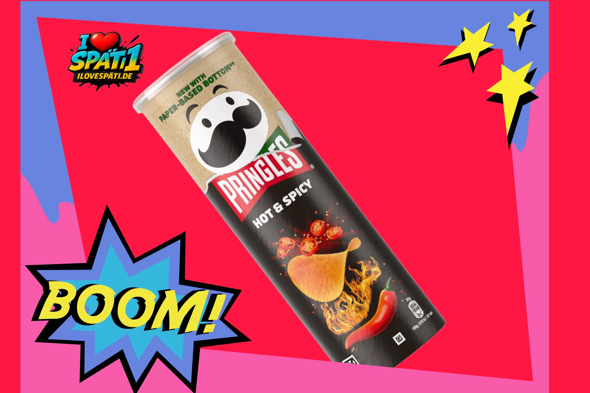 Pringles Hot & Spicy 160g