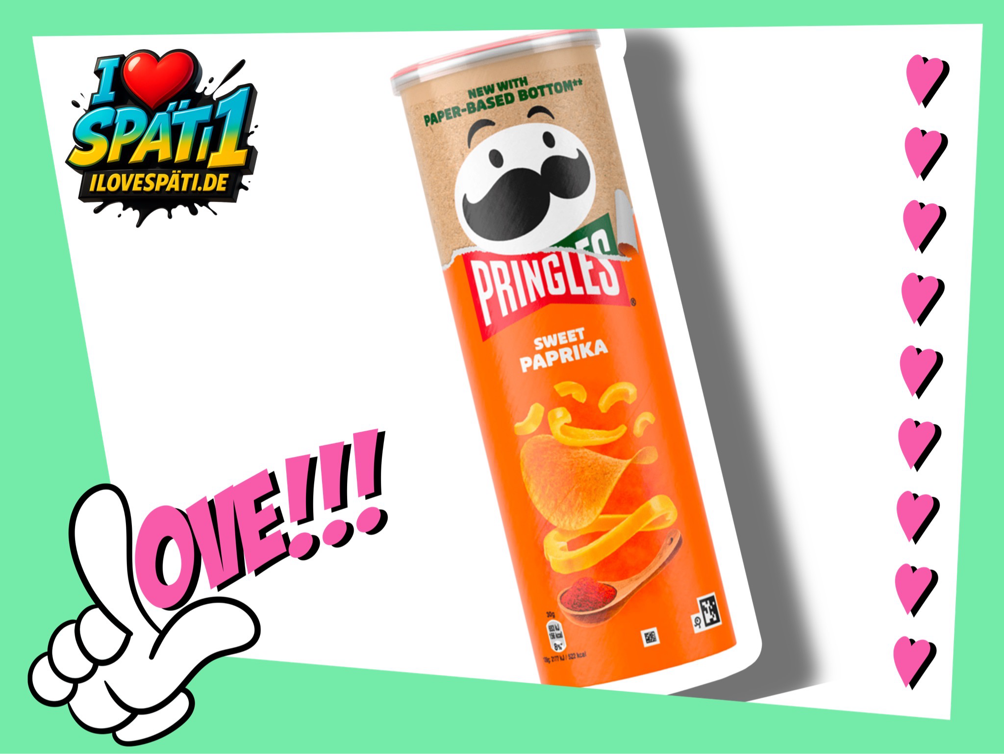 Pringles Sweet Paprika 165g