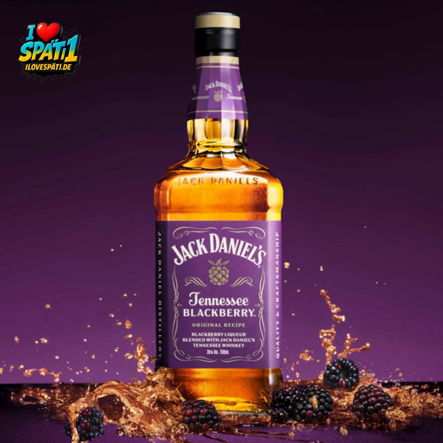 Jack Daniels Blackberry Whiskey 0.7L Jack Daniels Blackberry Whiskey 0.7L