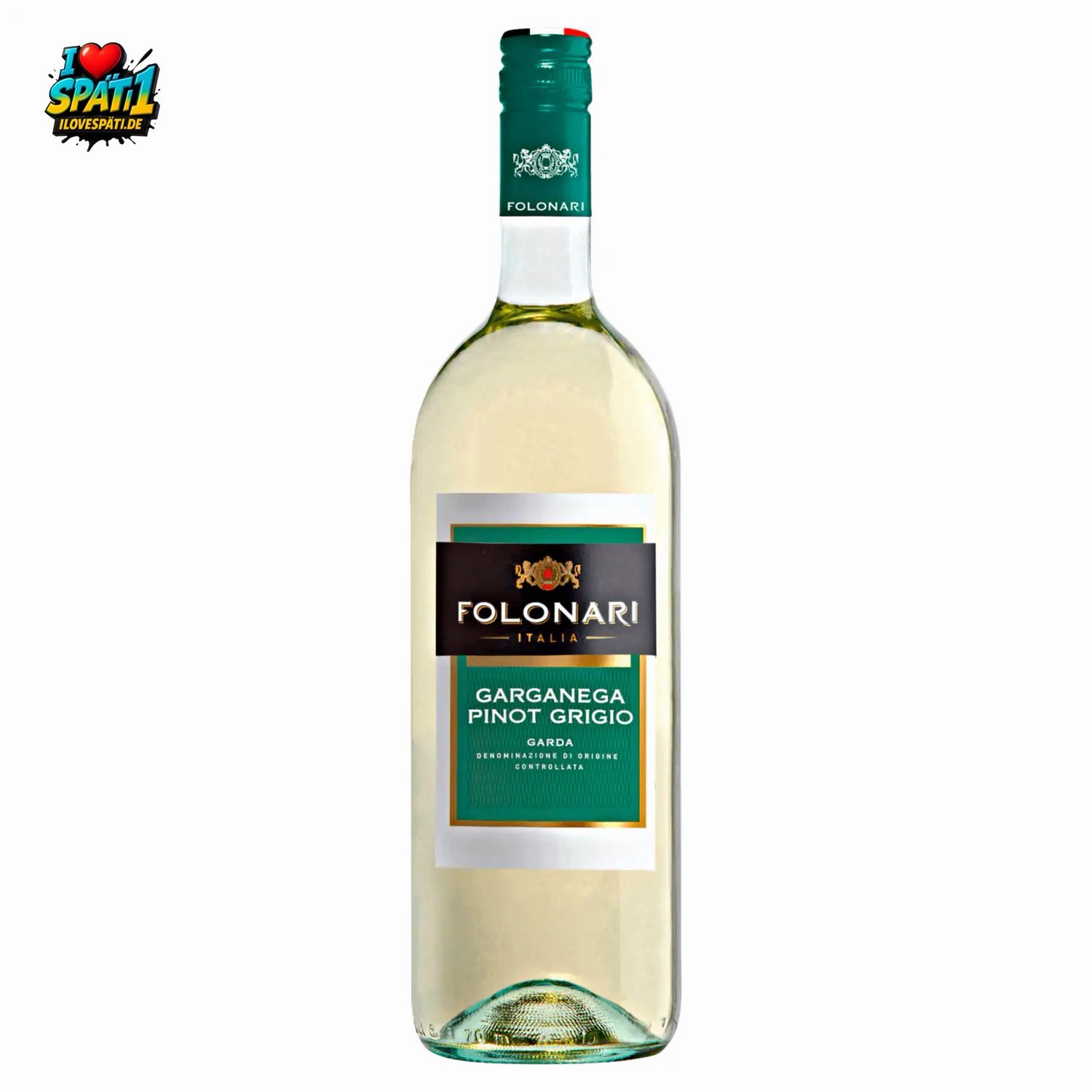 Folonari Weißwein Pinot Grigio trocken 1l Alc. 12% Folonari Weißwein Pinot Grigio trocken 1l Alc. 12%