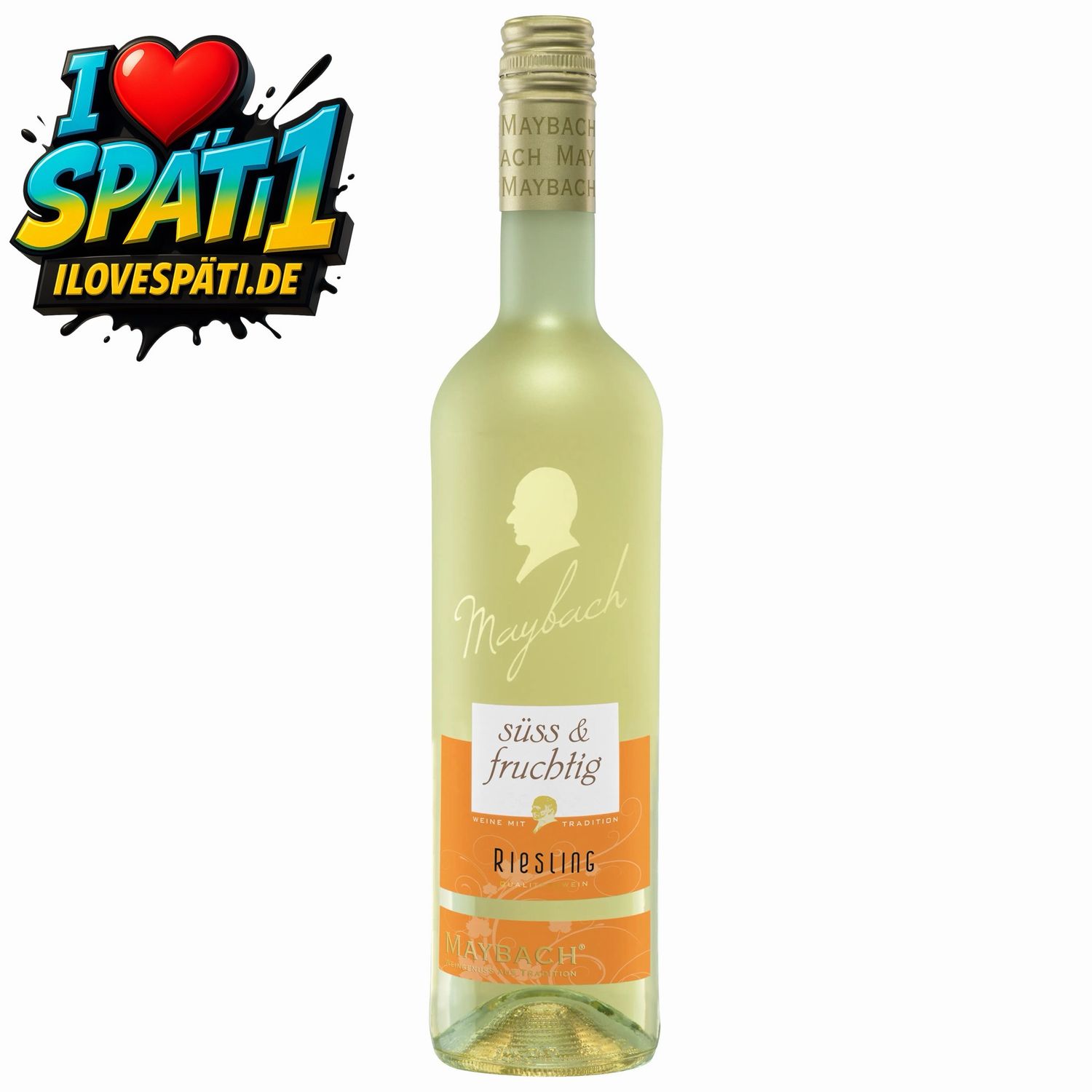 MAYBACH RIESLING SÜSS & FRUCHTIG 0.75l Alc. 8% Vol MAYBACH RIESLING SÜSS & FRUCHTIG 0.75l Alc. 8% Vol