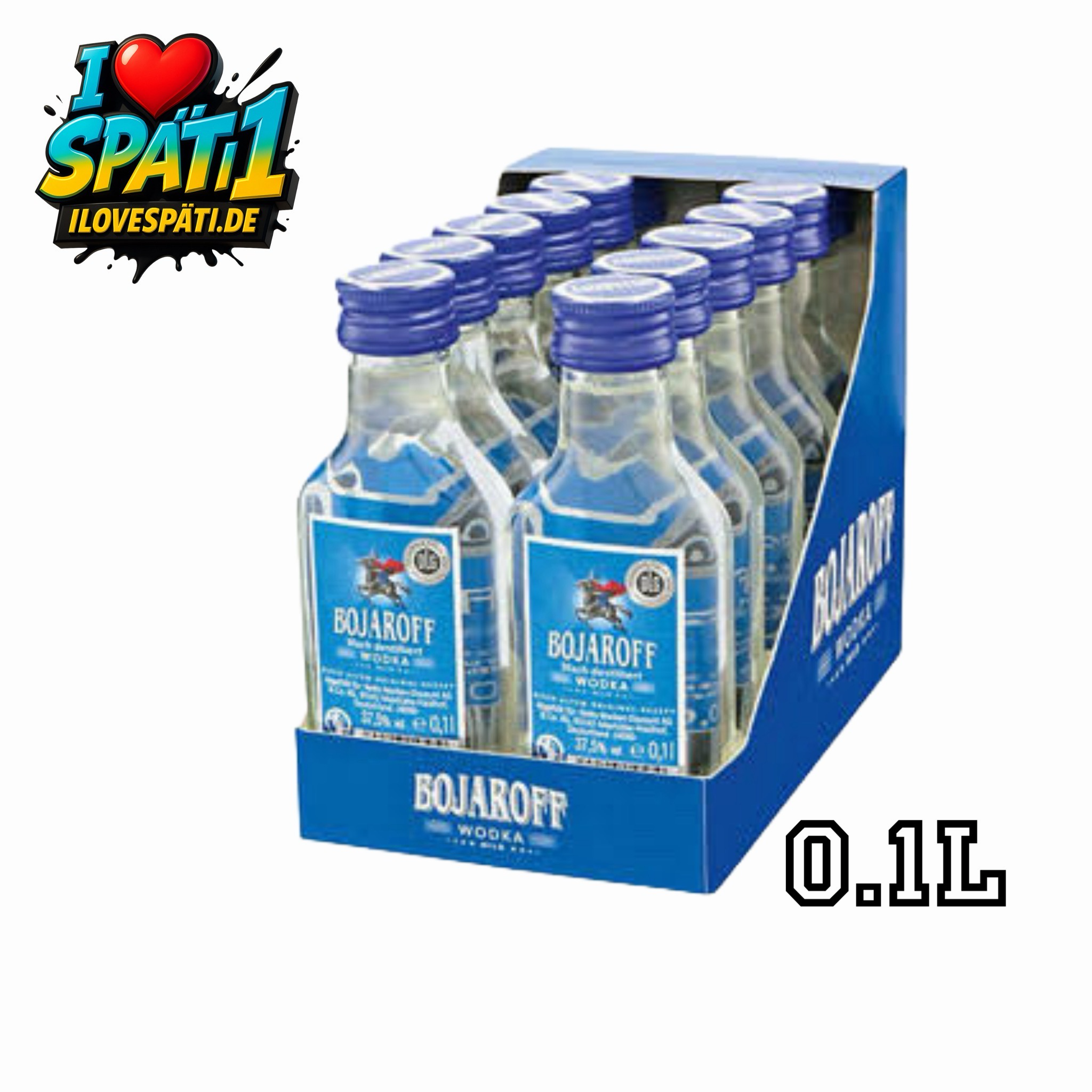 Bojaroff Wodka 0.1L Alc. 37,5% Vol