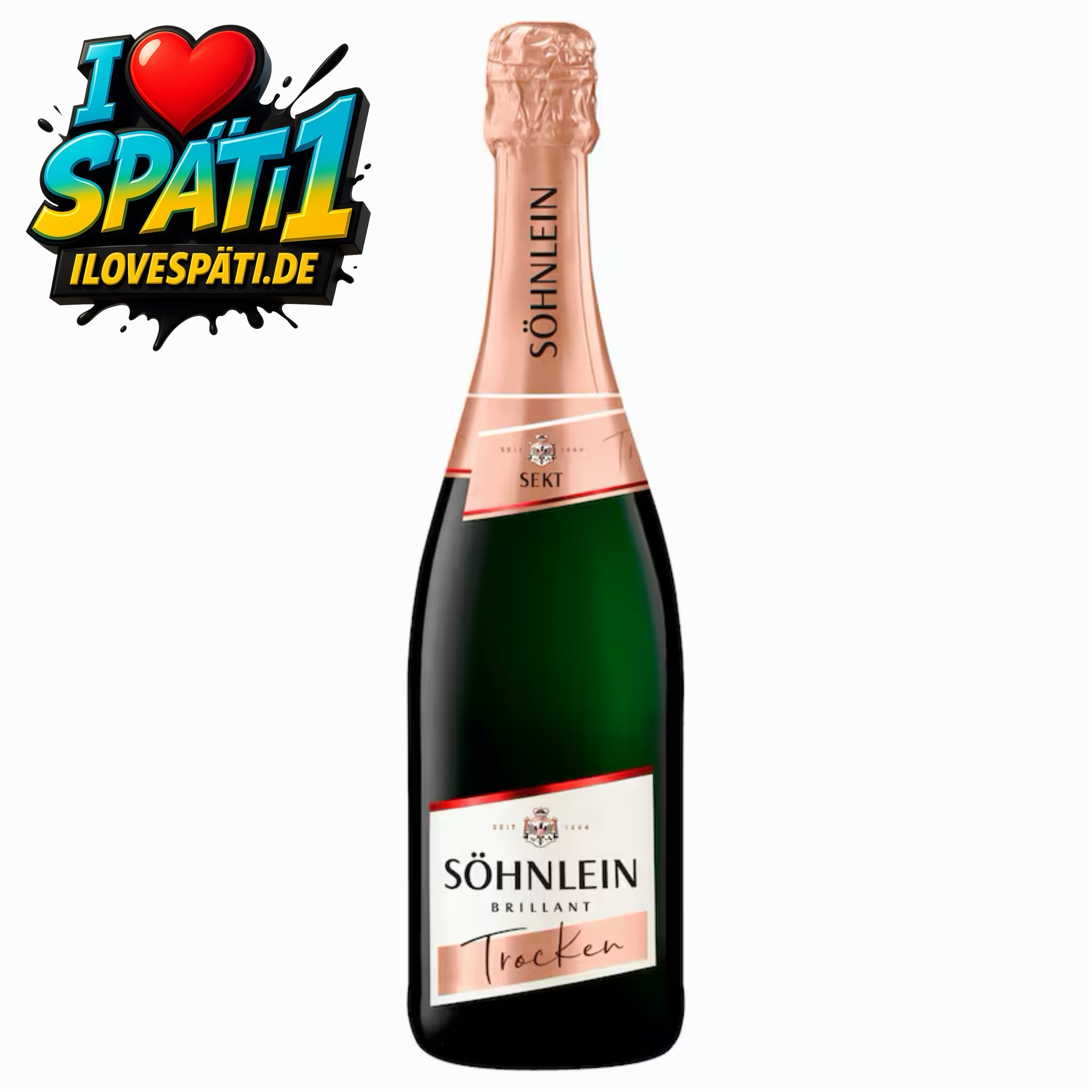 Söhnlein Brillant Sekt trocken 0,75l Alc. 11% Vol