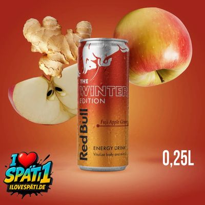 RED BULL - ENERGY - WINTER EDTION - FUJI-APFEL &amp;  - 250 ML