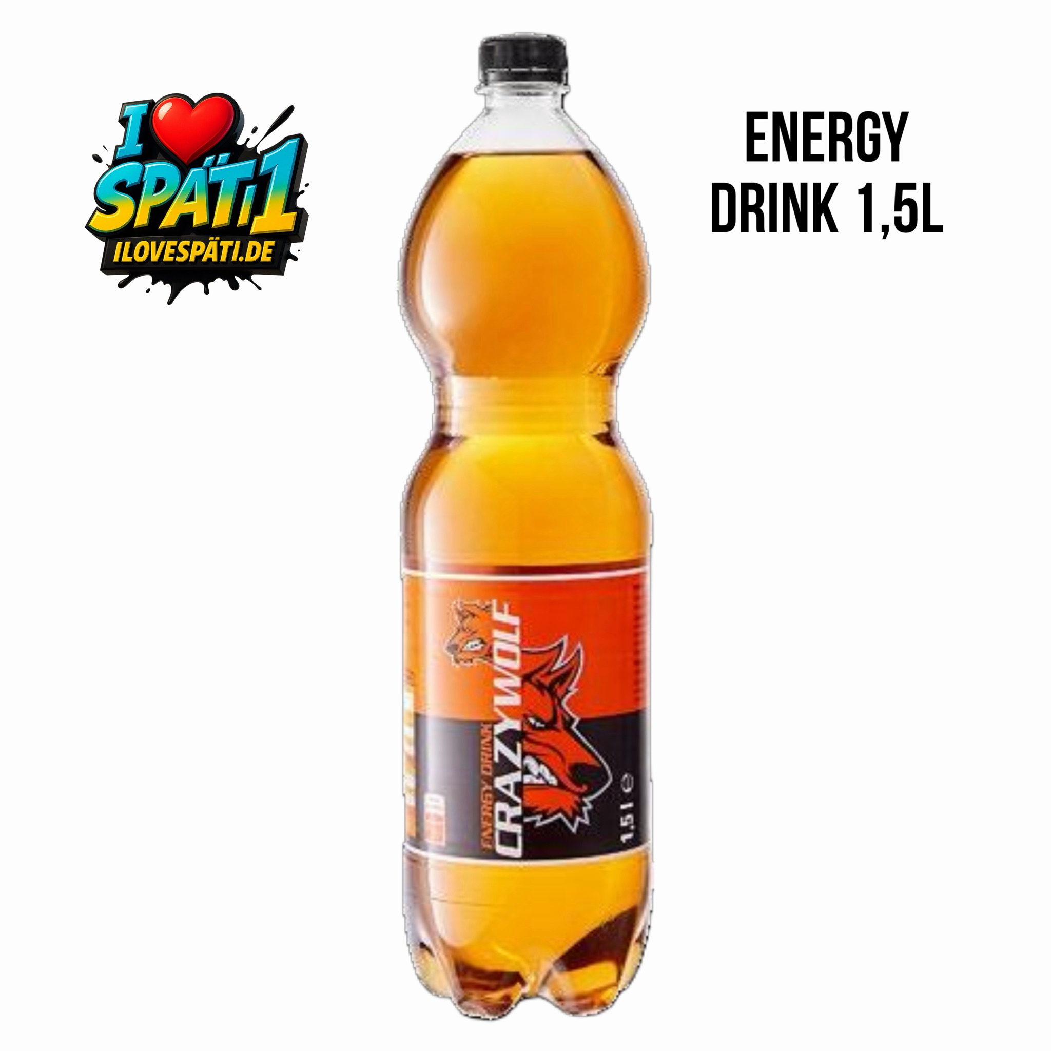 Crazy Wolf Energy Drink 1,5L