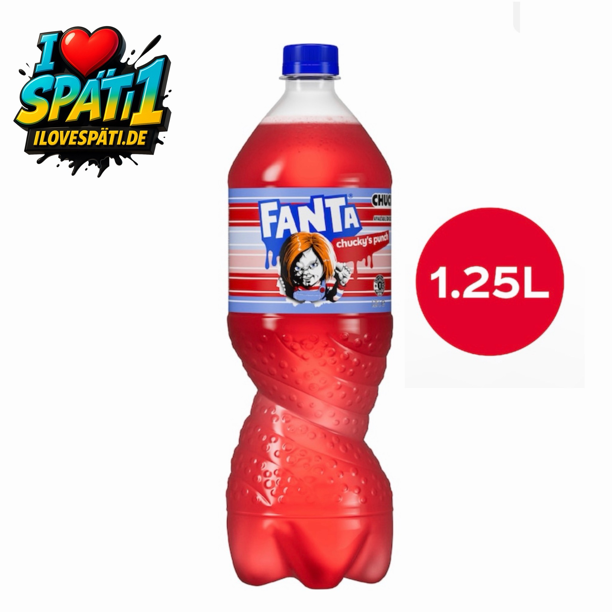 Fanta Chucky's Punch Soft Drink 1.25L Fanta Chucky's Punch Soft Drink 1.25L