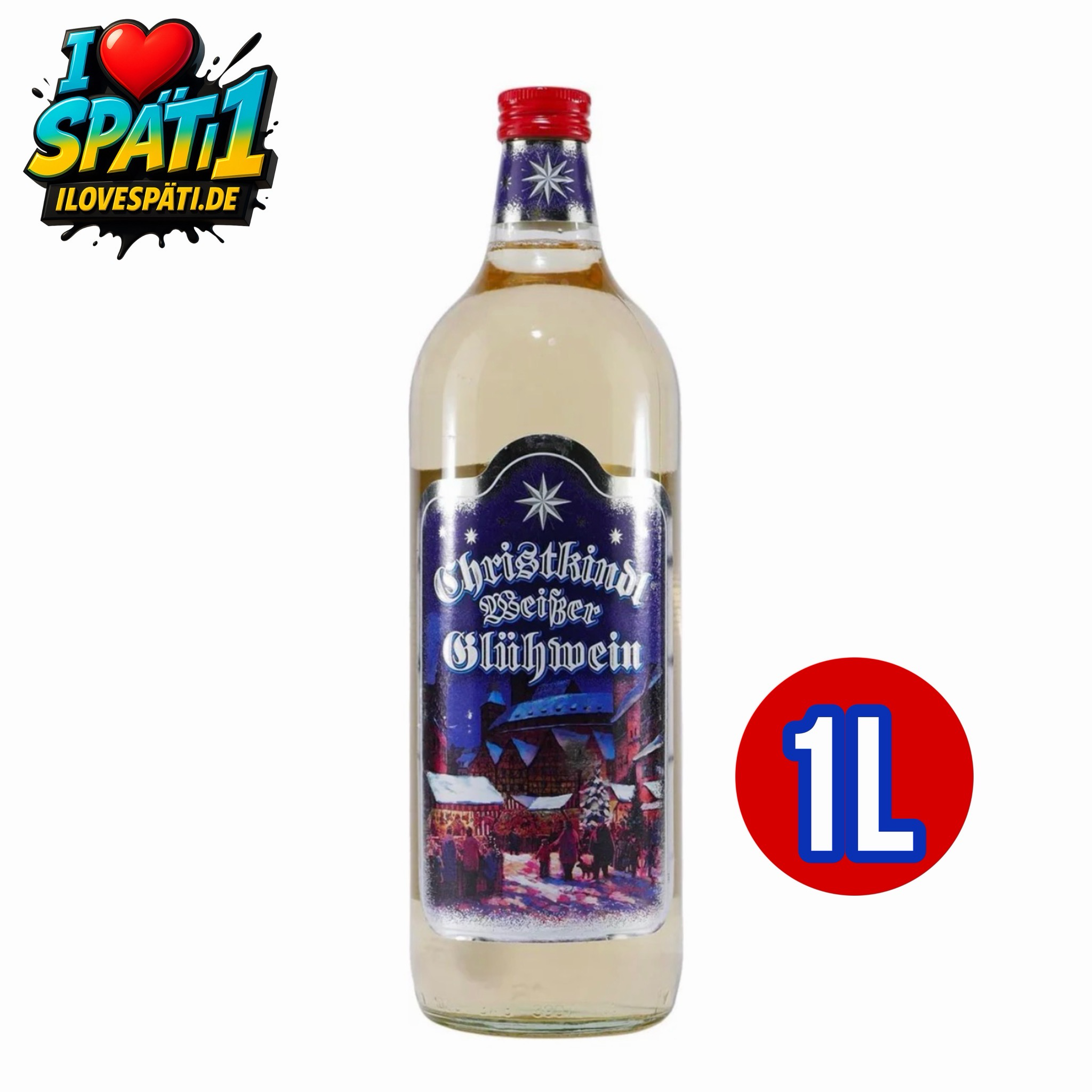 Christkindl Weißer Glühwein 1L Alc. 9.1% vol