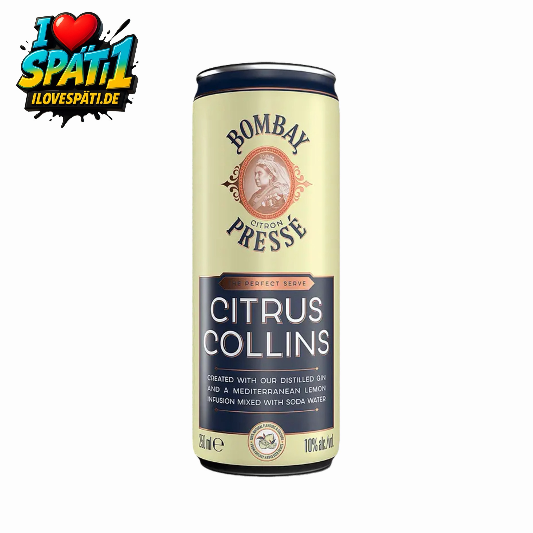 BOMBAY Pressé Citrus Collins 0.25l