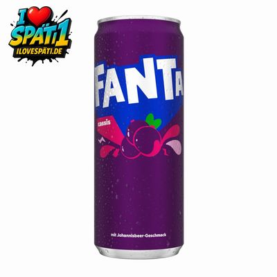Fanta Casis 0.33L Fanta Casis 0.33L