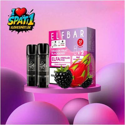 Elfbar ELFA – Dragon Fruit Blackberry
