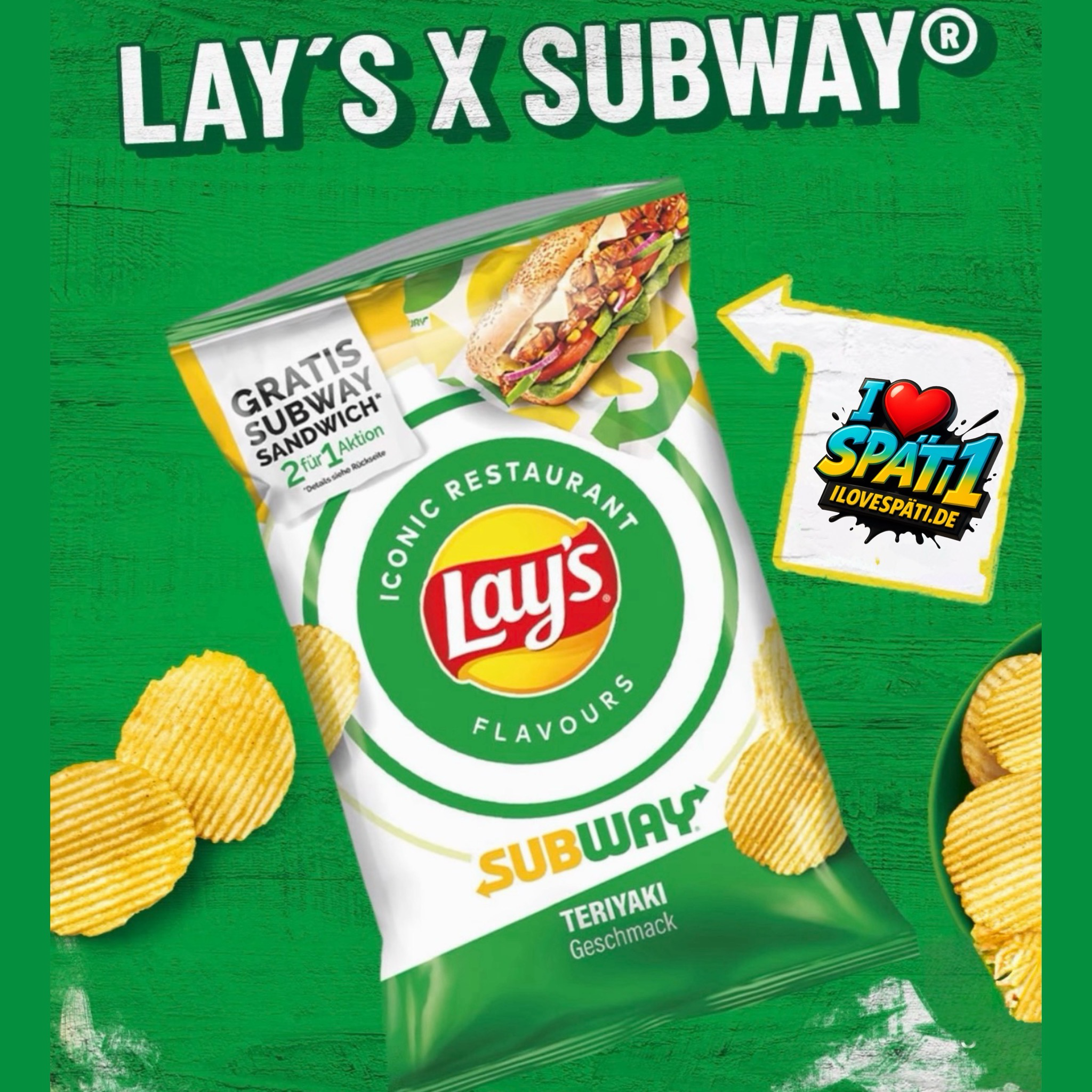 Lay's Subway Teriyaki 150g