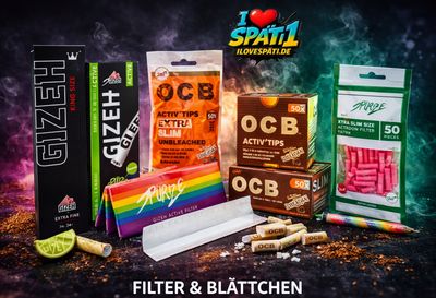 Filter &amp; Blättchen (OCB, Gizeh)