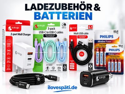 Ladezubehör &amp; Batterien
