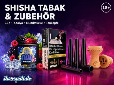 Shisha Tabak & Zubehör