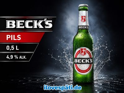 Beck’s Pils Bier 0,5 l